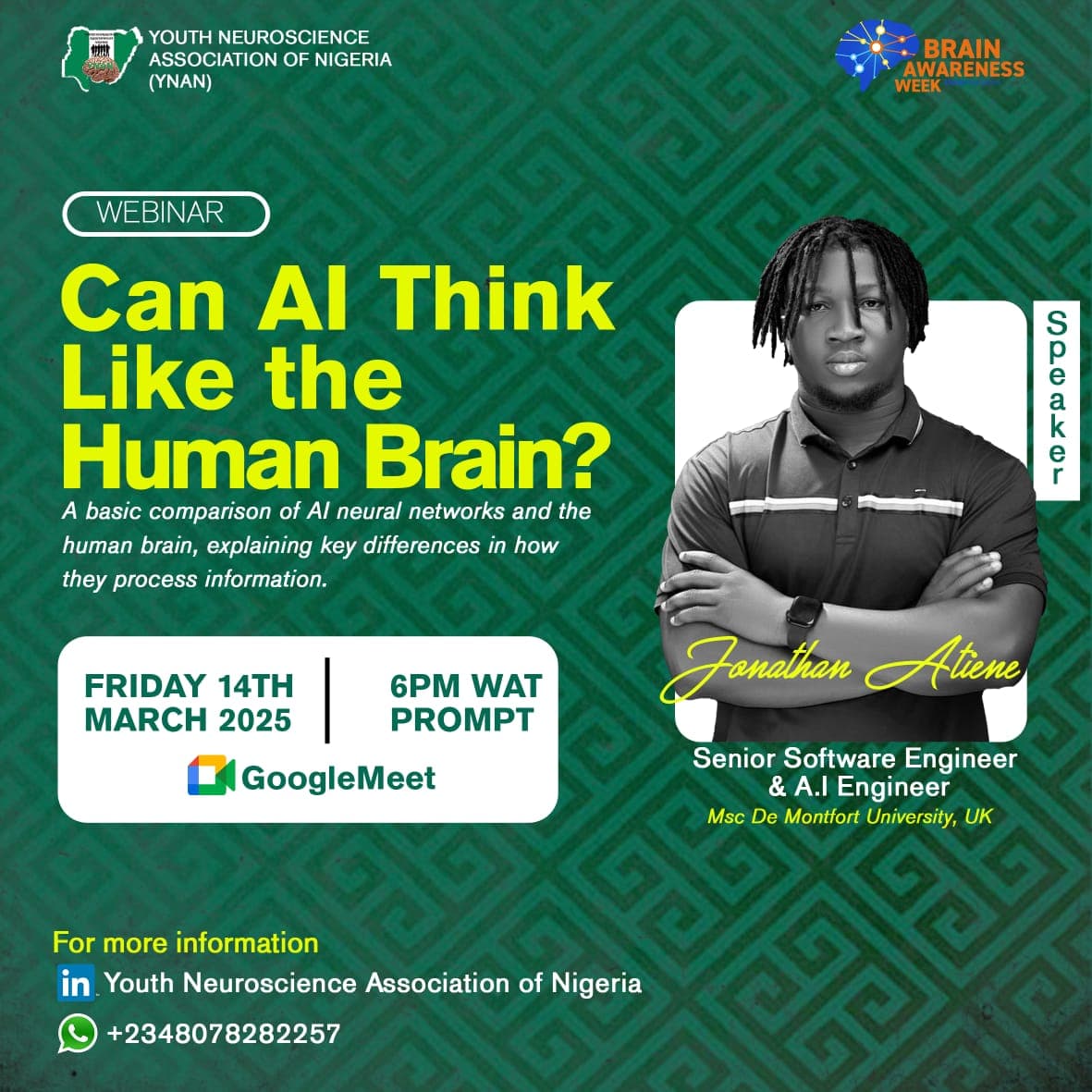 Can AI Think Like the Human Brain?